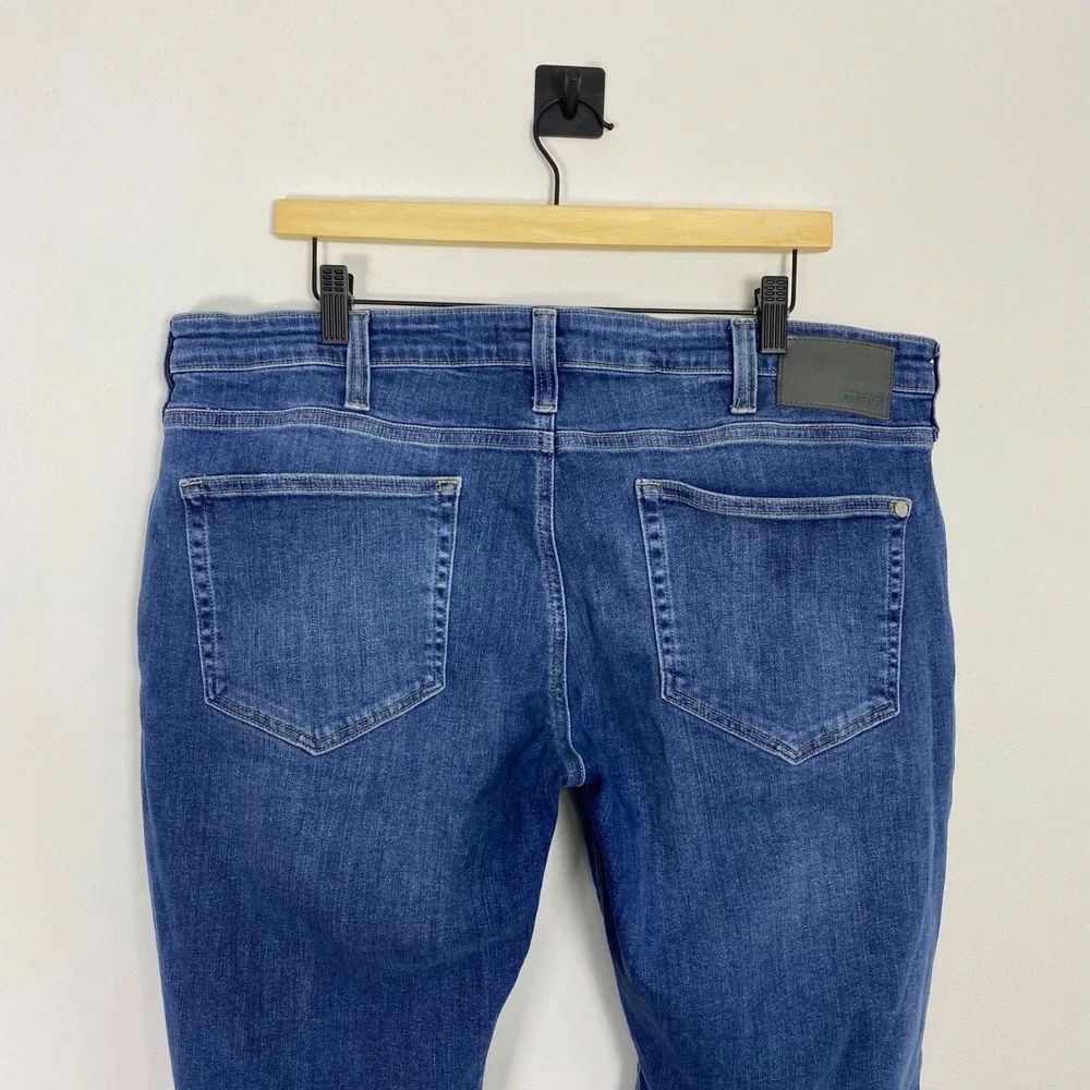Mavi‎ Jeans Marcus Slim Straight Leg Blue Denim Jeans Mens 38x32 Organic Cotton